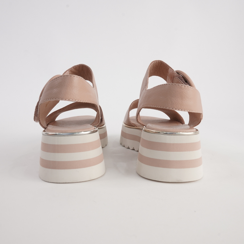 Harlows Cappuccino Leather Sandals
