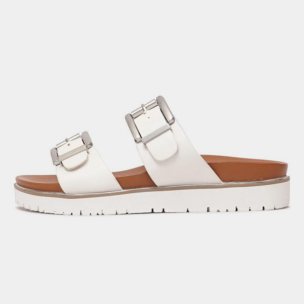 Carter White Slides - LOS CABOS | Shouz