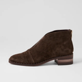Faradays Choc Suede Ankle Boots
