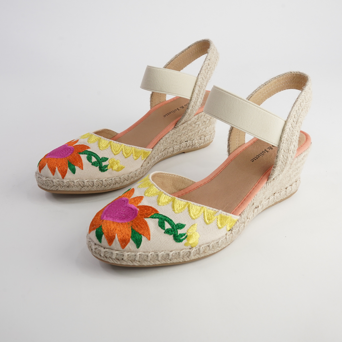 Roda Bright Multi Espadrille Wedges