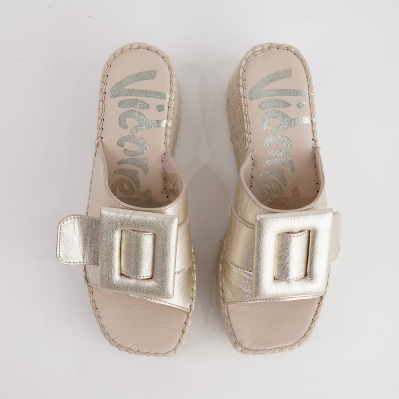 Vi-75317 Oro 13 Leather Wedges