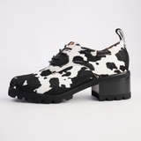 Daya Cow Leather Brougues - BRESLEY | Shouz