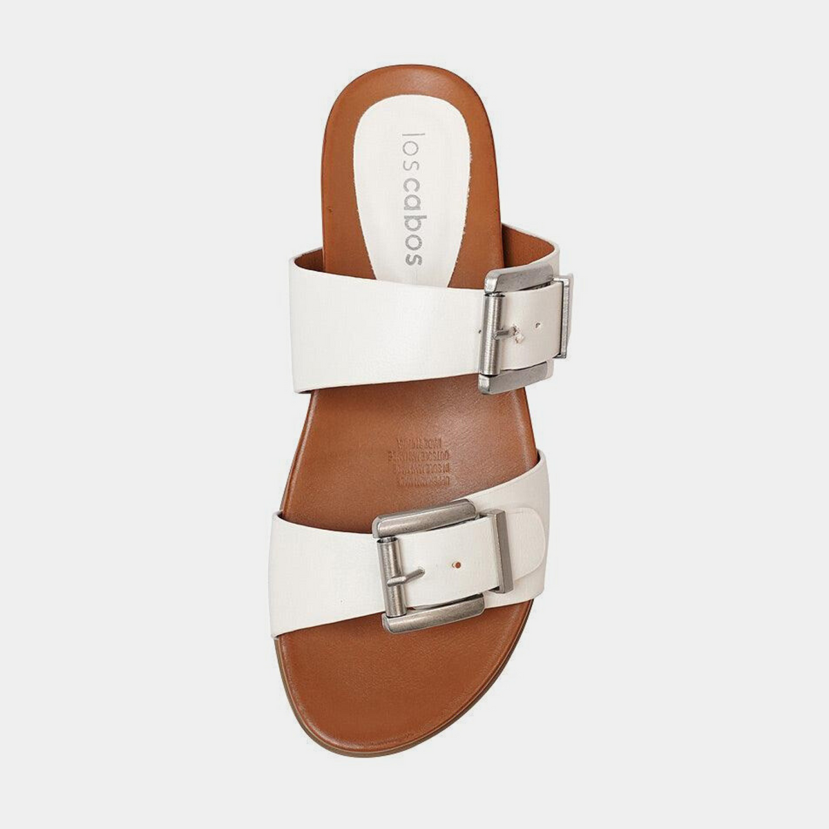 Carter White Slides - LOS CABOS | Shouz