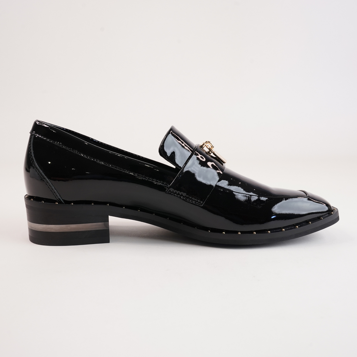 Fillipia Black Patent Leather Loafers