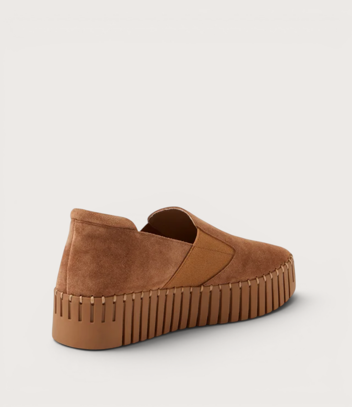 Becca Light Choc Suede Sneakers
