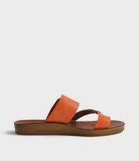 Bria Tangerine Sandals