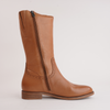 Garda Coconut Leather Knee High Boots