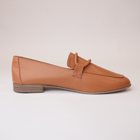 Joanne Coconut Leather Loafers