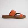 Bria Tangerine Sandals