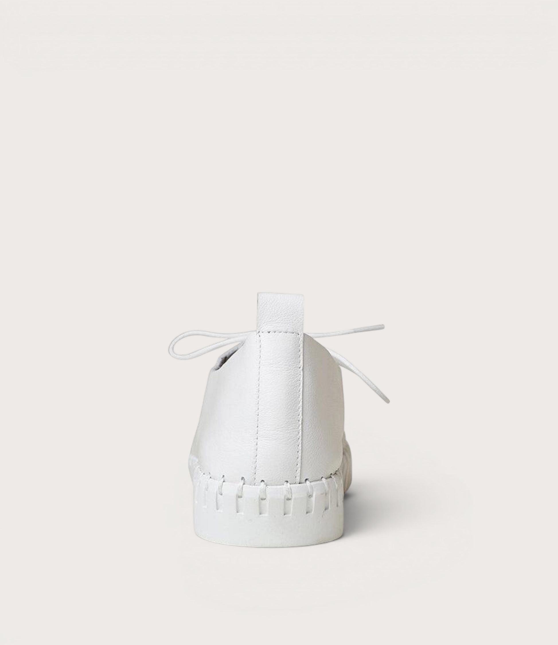 Huston White Leather Sneakers