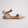 Jinnit Almond/ Tan Leather Sandals