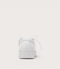 Laila White Leather Sneakers