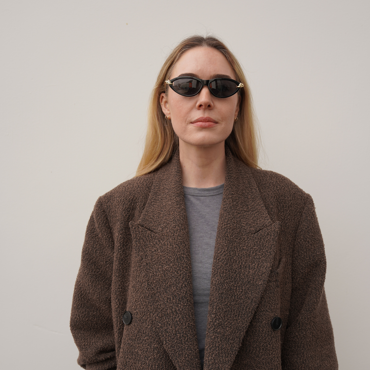 Natalia Black Sunglasses