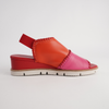 Sigma Carmin Rose/ Grenedine Leather Sandals