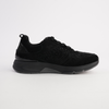 Gabby Black Suede Leather Sneakers