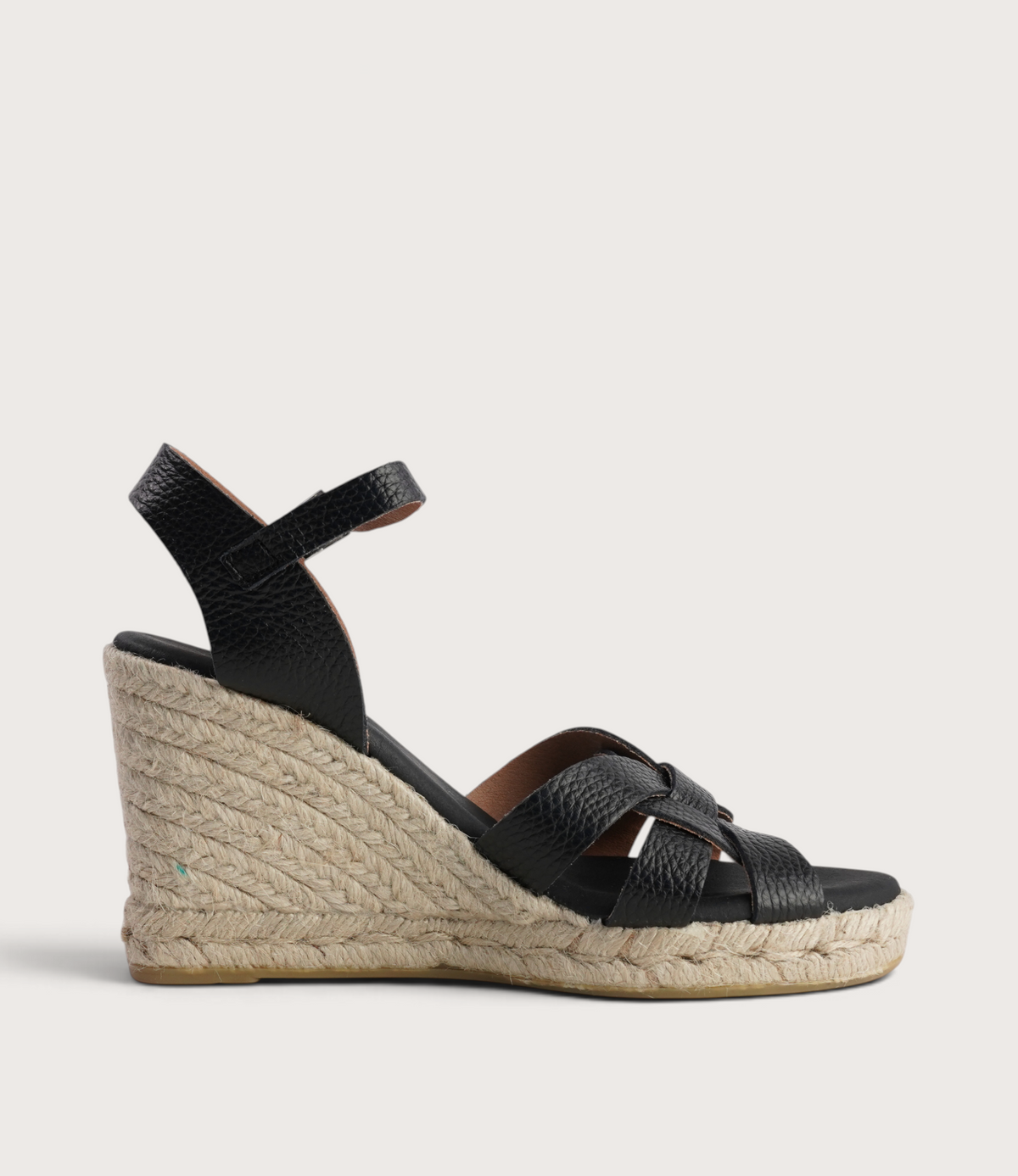 Sophia Doya Negro Espadrille Wedges