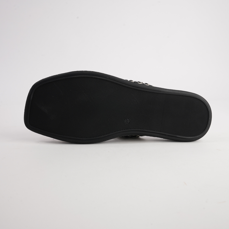 Yerba Black/ Gold Multi Slides