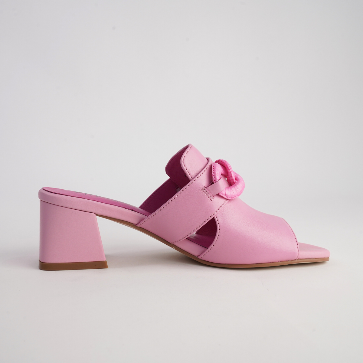 Adder Candyfloss Leather Heels - BRESLEY | Shouz