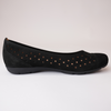 Skylar Schwarz Nubuck Ballet Flats