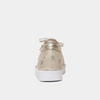 Js-2001 Champagne Leather Sneakers