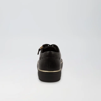 Froggy Black Leather Sneakers - DJANGO AND JULIETTE | Shouz