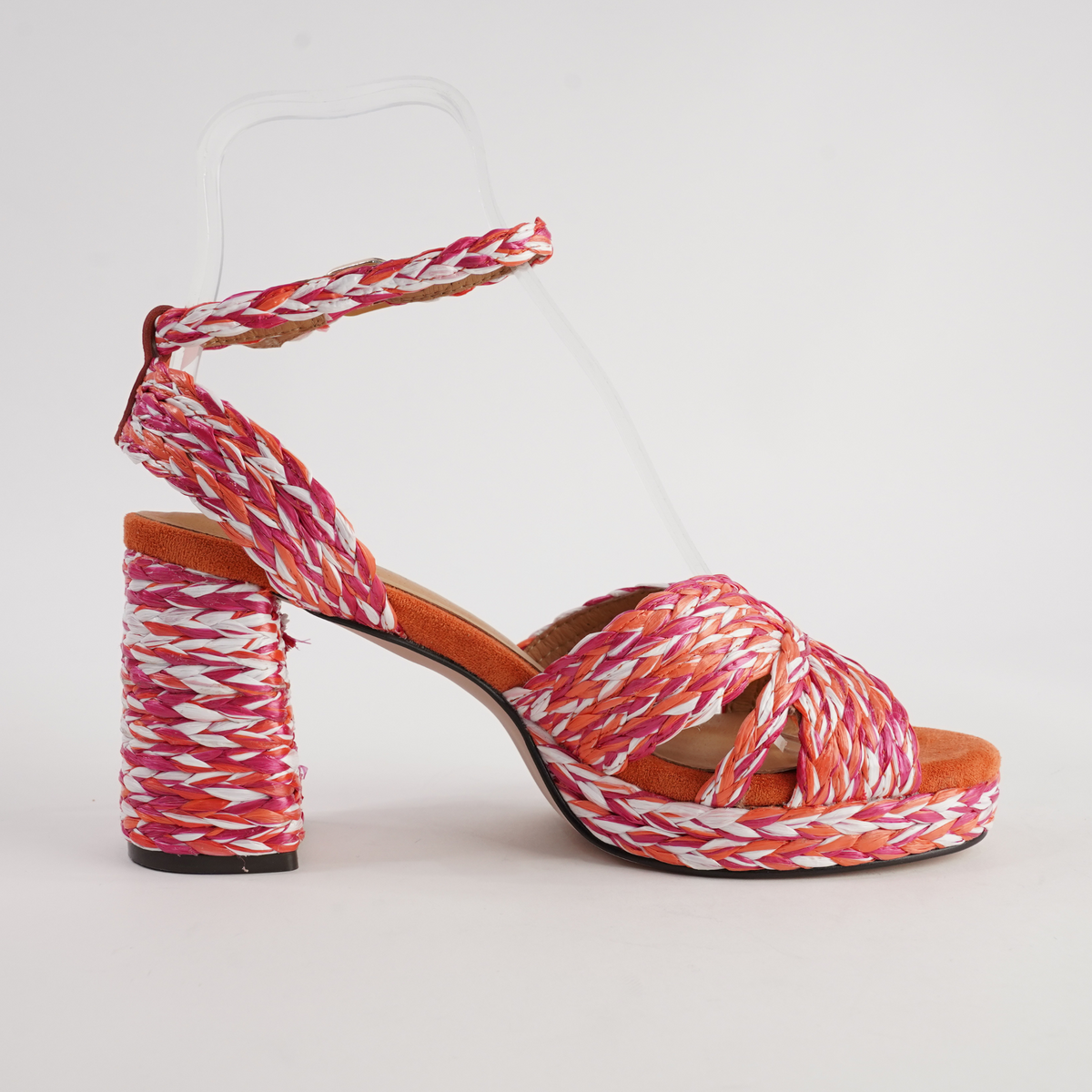Sherrif Pink Multi Heels