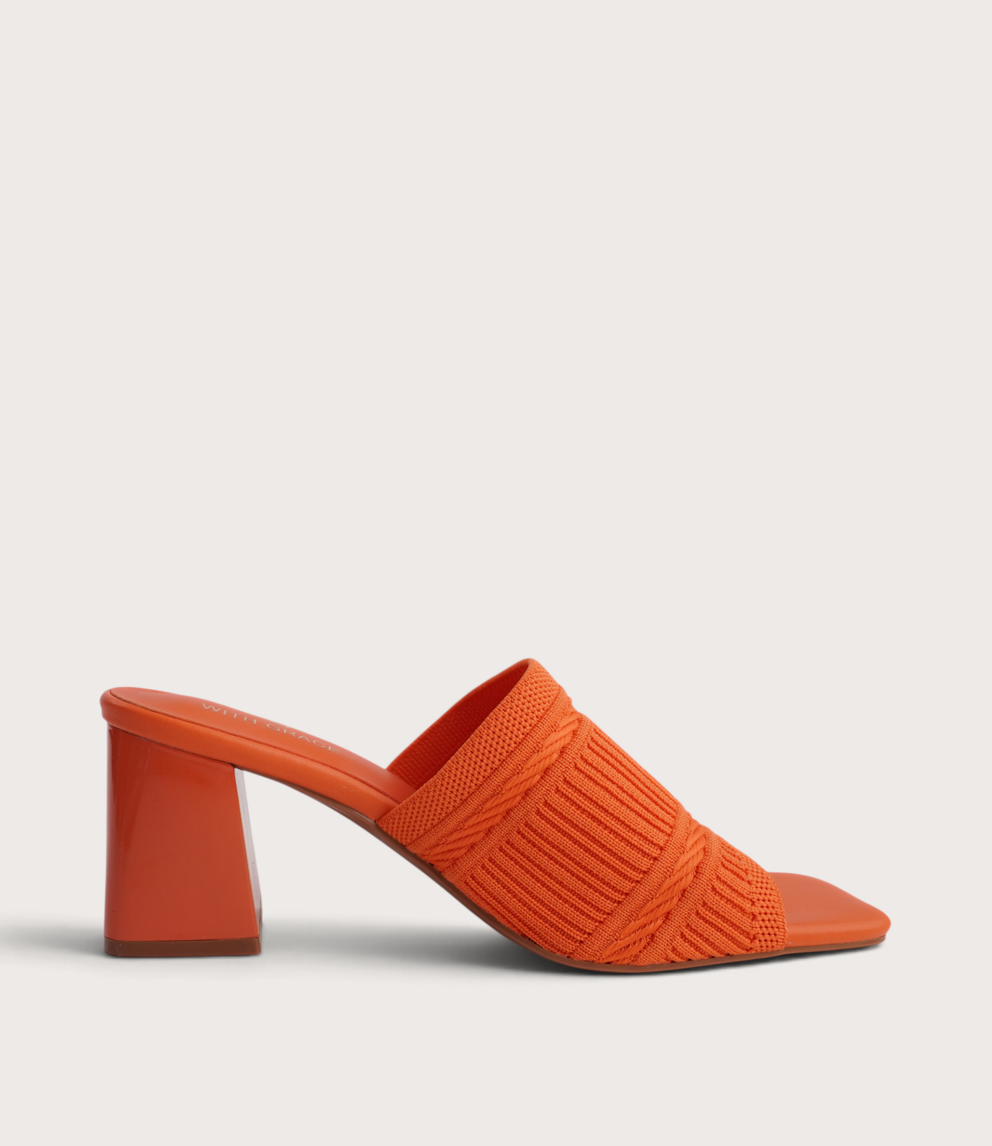 Kaia Orange Heels