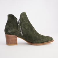 Mitysue Khaki Suede Boots - DJANGO AND JULIETTE | Shouz