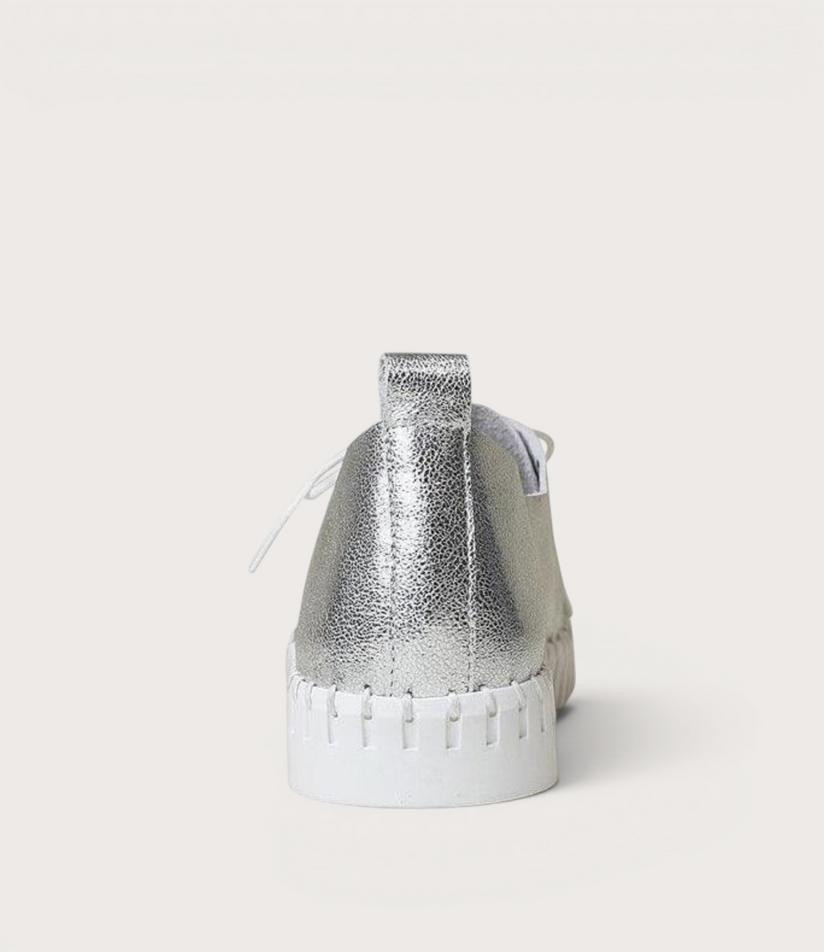 Huston Silver Leather Sneakers