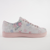 Jelorias Pastel Floral/ Pink Sole Leather Sneakers