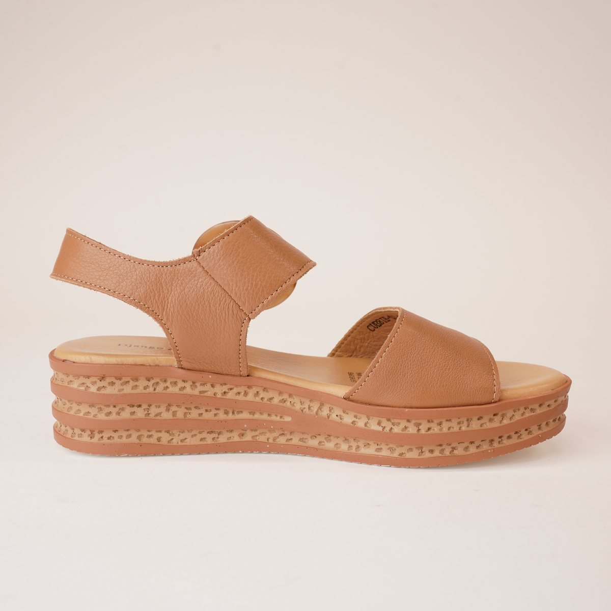 Cubbie Dark Tan Leather Sandals - DJANGO AND JULIETTE | Shouz