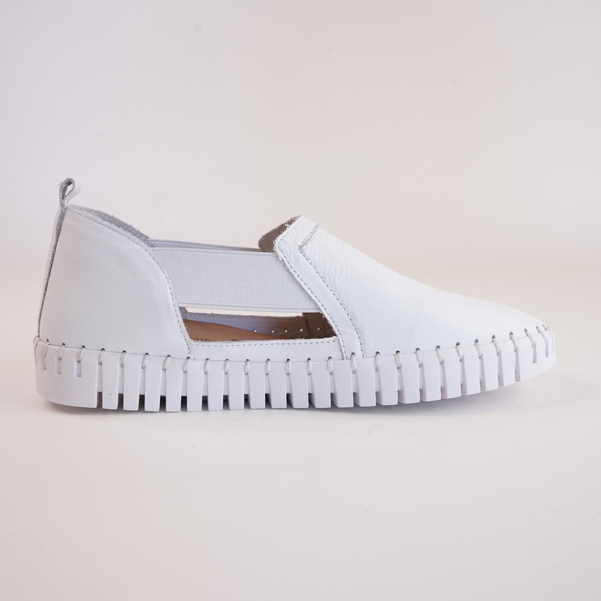 Harmless White Leather Sneakers - DJANGO AND JULIETTE | Shouz