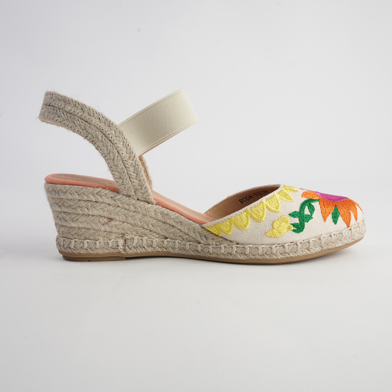 Roda Bright Multi Espadrille Wedges