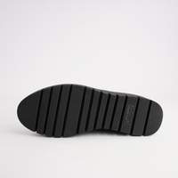 Gertie Black Leather Ankle Boots