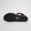 Luna Black Leather Sandals