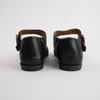 Luna Black Leather Sandals