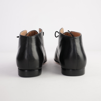 Ujala Black Polish Leather Flats - DJANGO AND JULIETTE | Shouz