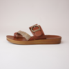 Bria Cognac Sandals