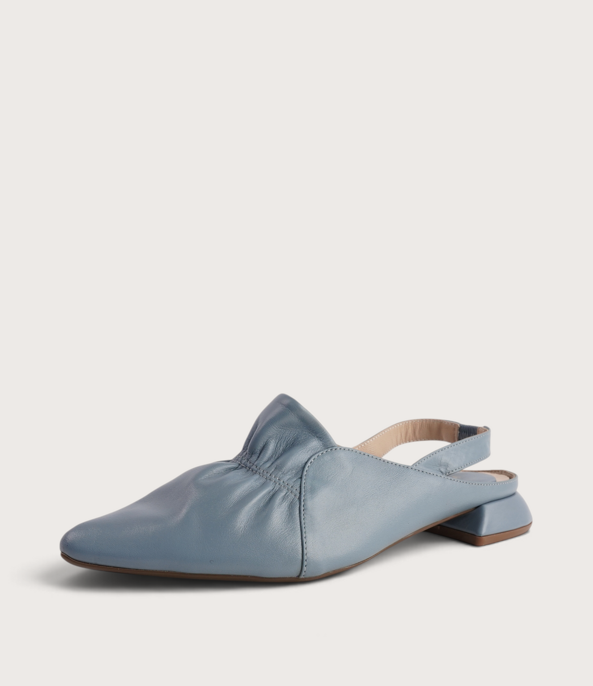 Valora Jeans Leather Flats