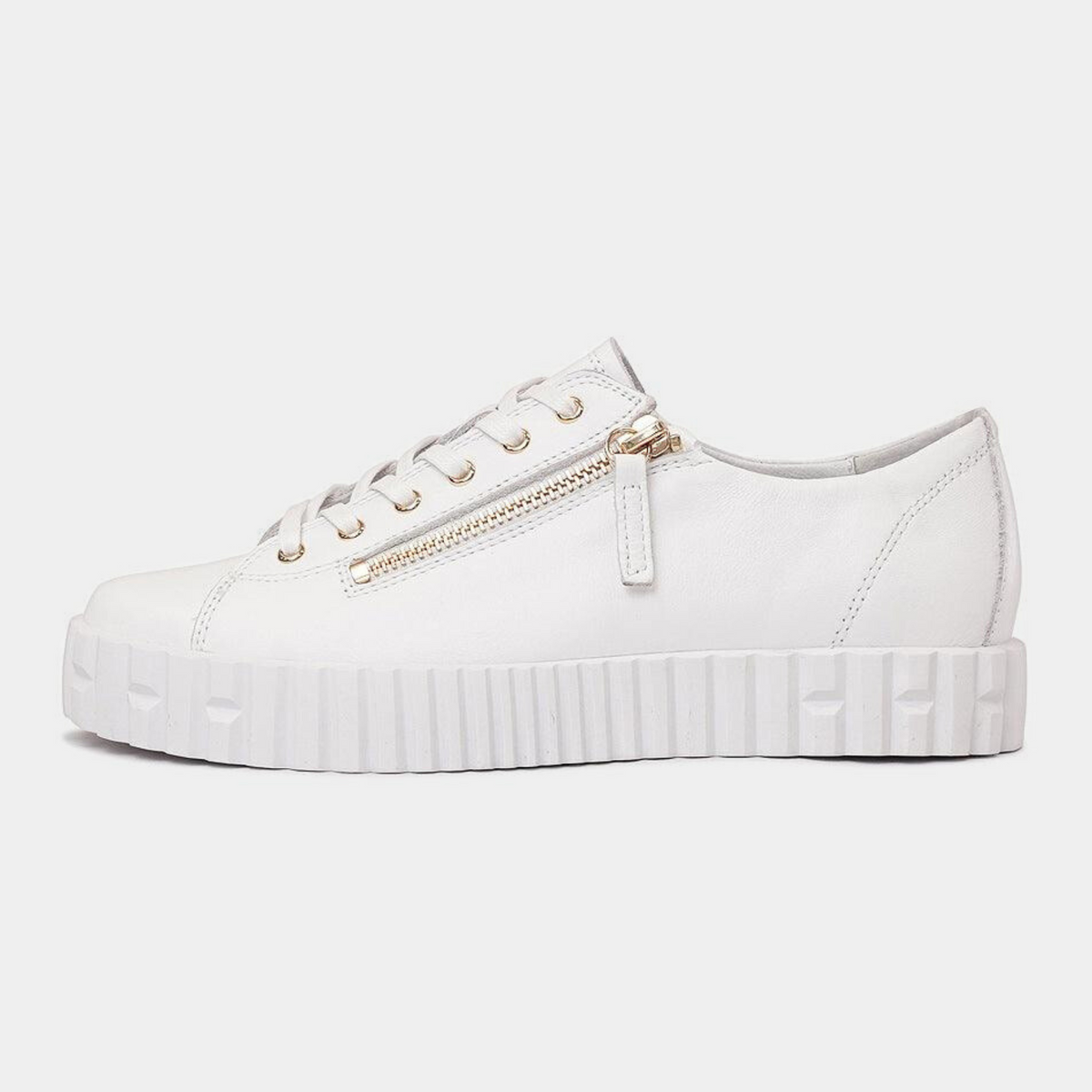 Osloe White Leather Sneakers - DJANGO AND JULIETTE | Shouz