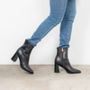 Kaysen Black Ankle Boots