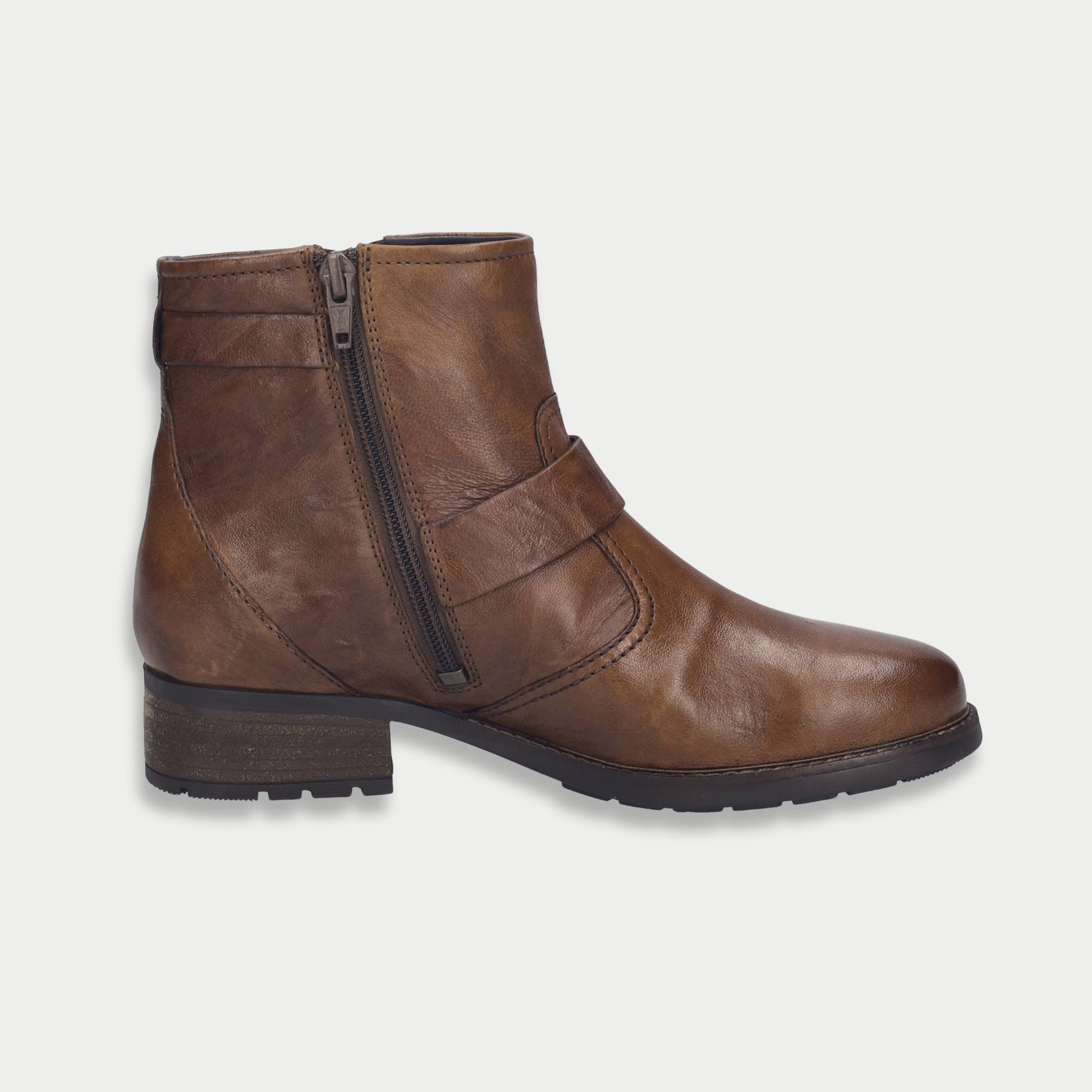 Kate 21 Cognac Ankle Boots - JOSEF SEIBEL | Shouz