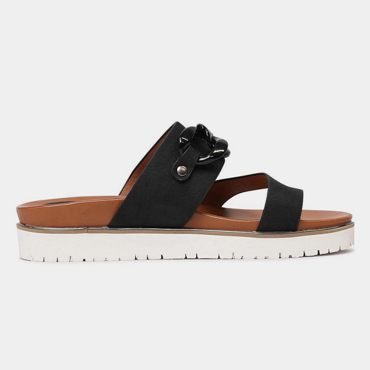 Cai Black Sandals - LOS CABOS | Shouz