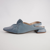 Valora Jeans Leather Flats