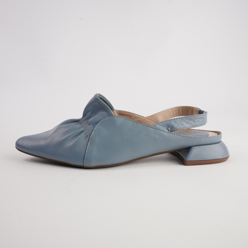 Valora Jeans Leather Flats