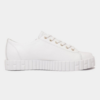 Osloe White Leather Sneakers