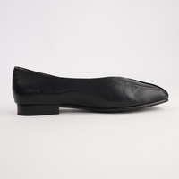 Paydes Black Patent/ Black Leather Flats - DJANGO AND JULIETTE | Shouz