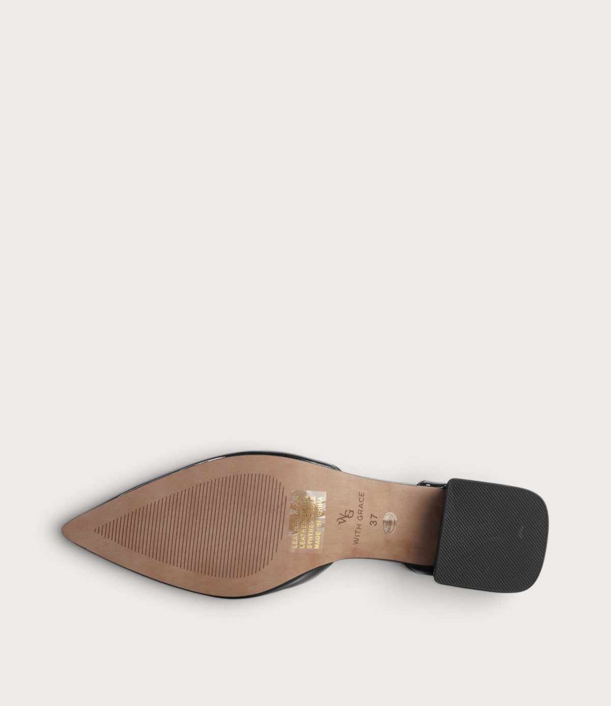 Munich Black Patent Leather Flats
