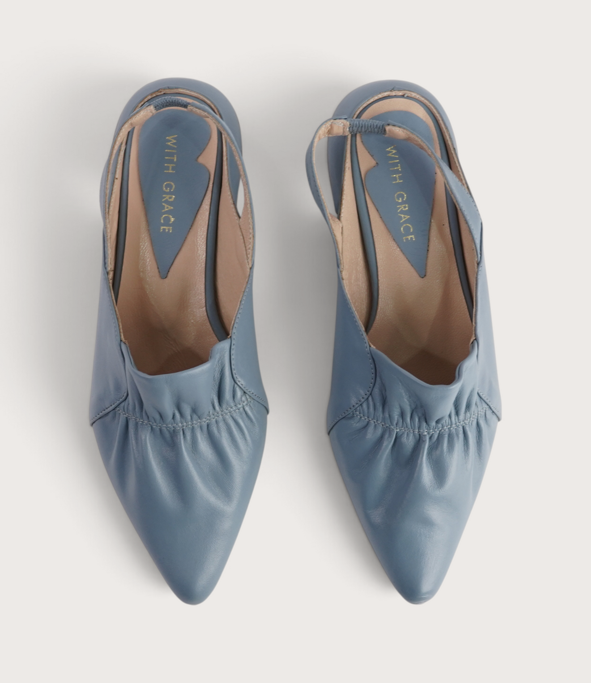 Valora Jeans Leather Flats