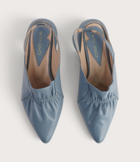 Valora Jeans Leather Flats
